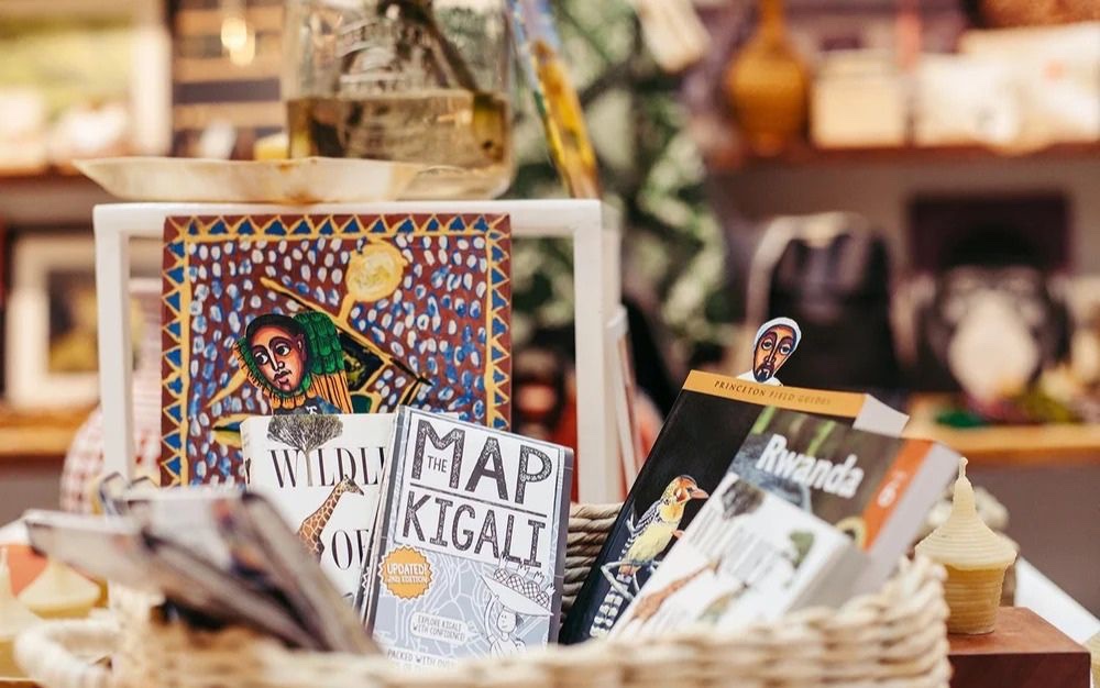 Map of Kigali at Go Kigali Boutique, Marriott